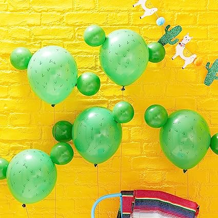 Latex Cactus Balloons