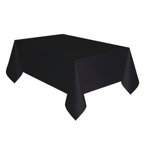 Charcoal Plastic Table Cover