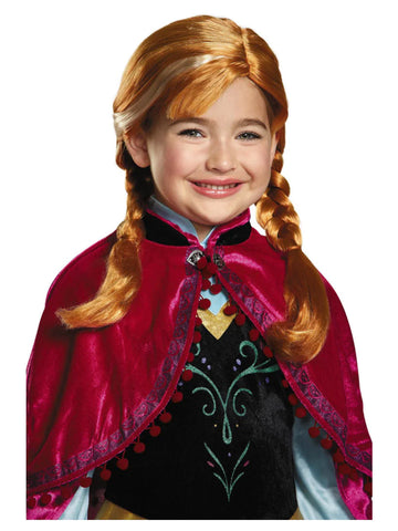 Child's Disney's Frozen Anna Wig
