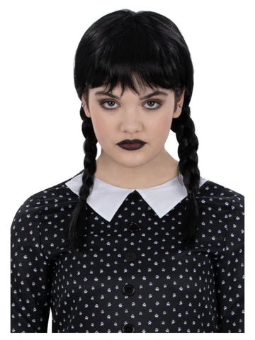 Kid's Gothic Schoolgirl Wig