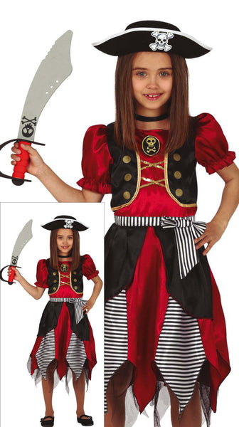 Child's Pirate Queen Costume