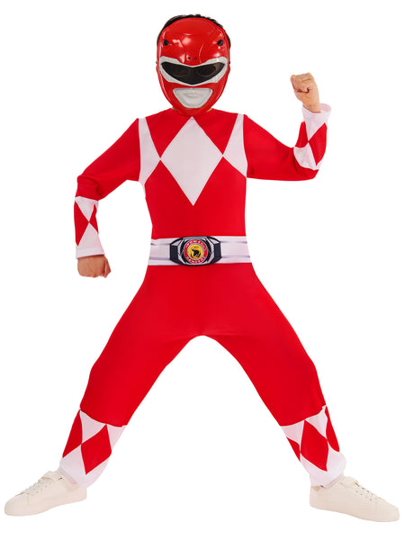 Child's Power Ranger Red Ranger Costume