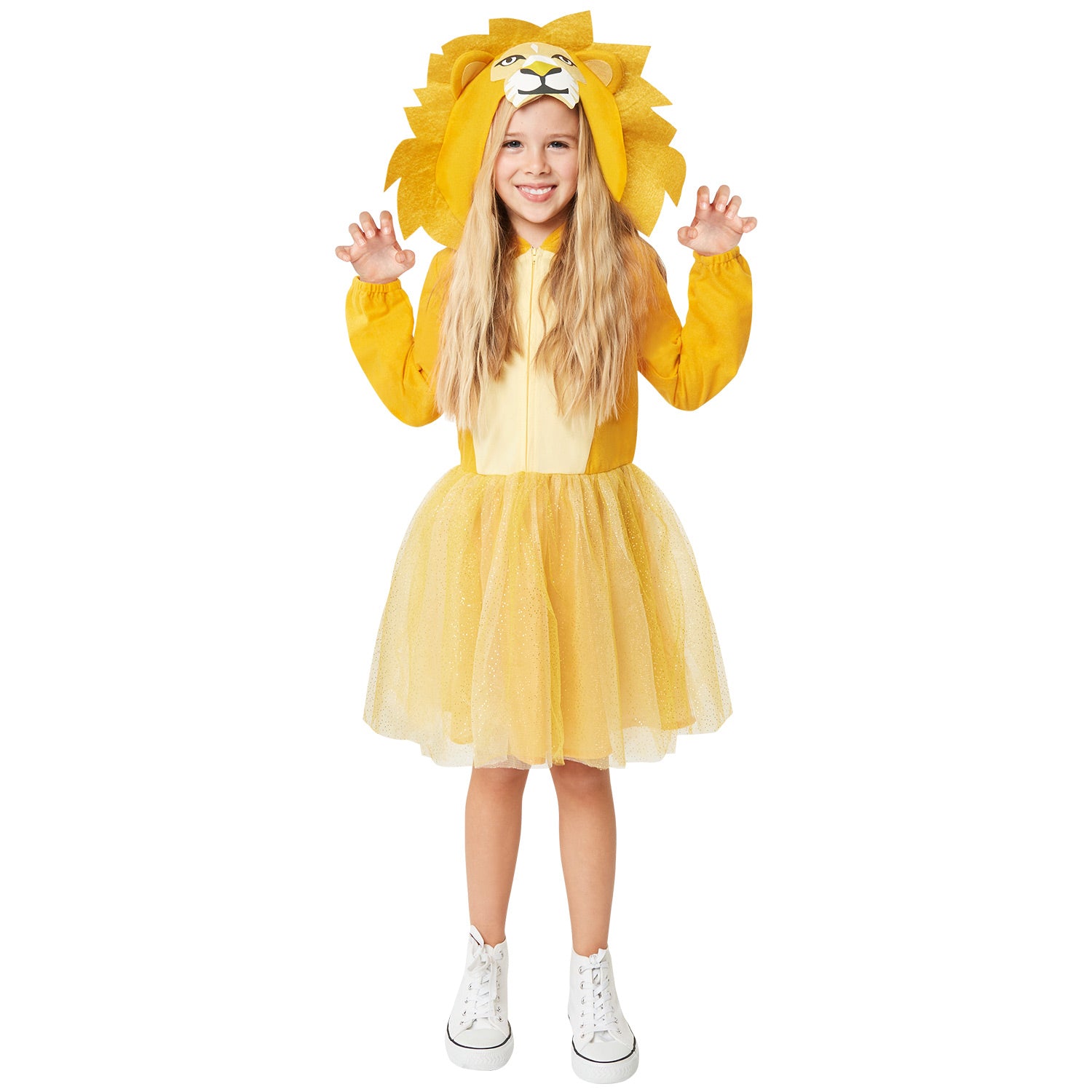 Child's Lion Hooded Dress
