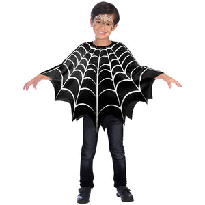 Child's Spiderweb Poncho