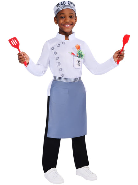 Child's Head Chef Costume