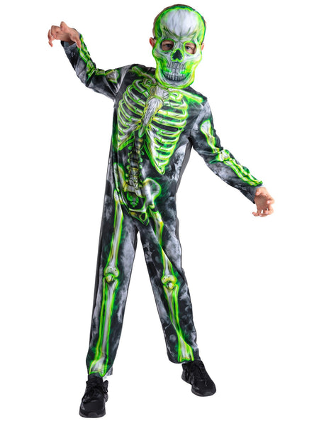 Child's Glow Skeleton Costume