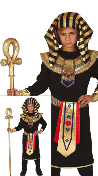 Child's Black Egyptian Pharaoh Costume