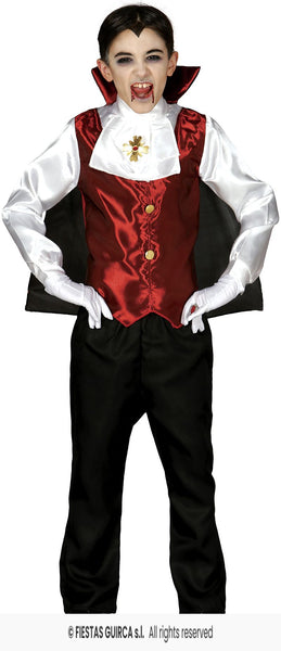 Child's Red Vampire Costume