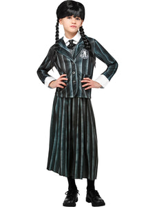 Kids Wednesday School Uniform Costume