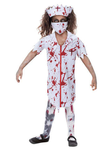 Child Zombie Nurse Costume