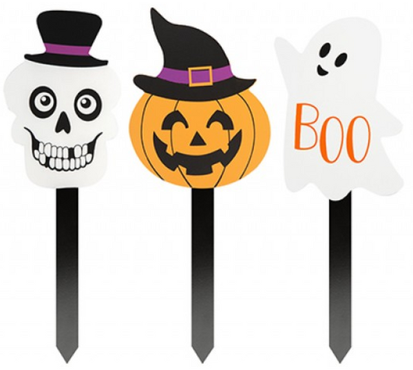 Cute Halloween Stake Sign