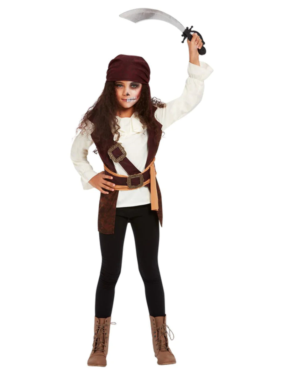 Dark Spirit Pirate Girl Costume