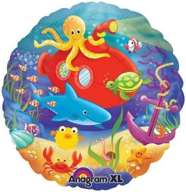 18 Inch Deep Sea Fun Foil Balloon