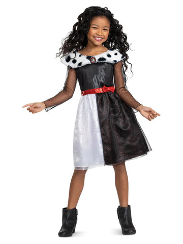 Disney Villains Child Cruella Costume