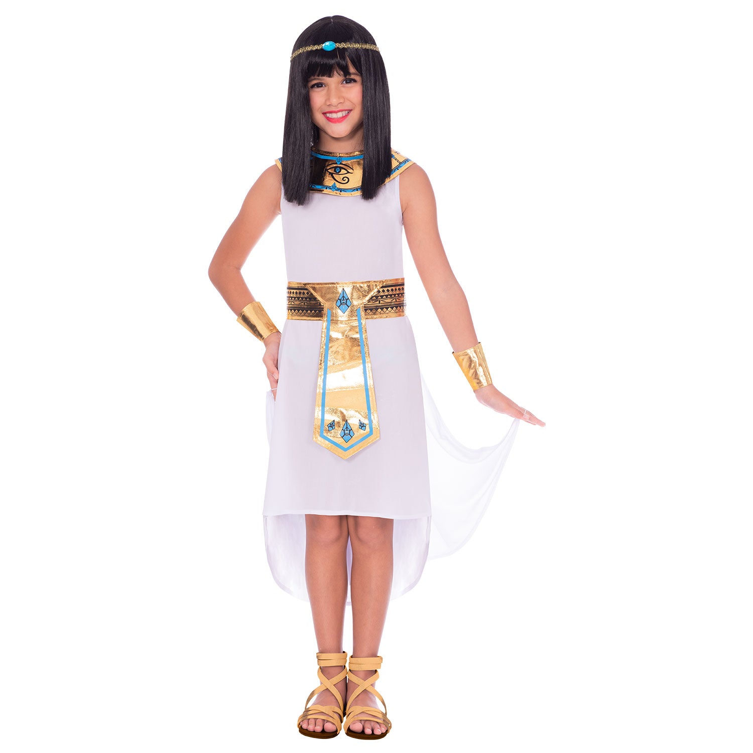 Egyptian Girl White Costume