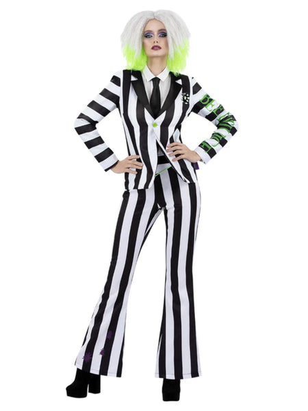 Female Beetlejuice Suit Costume