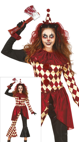Female Horror Clown Costume