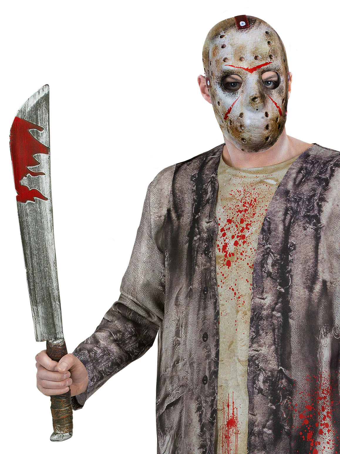 Friday The 13th Jason Voorhees Machete & Mask Kit