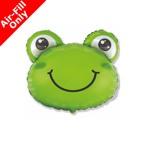 Frog Head Balloon on Stick