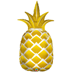 44 Inch Golden Pineapple Foil Balloon