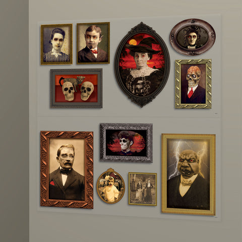 Gothic Portraits Wall Decoration