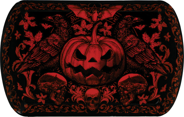 Gothic Pumpkin Tray