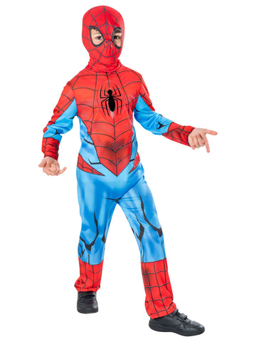 Child's Green Collection Spider-Man Costume