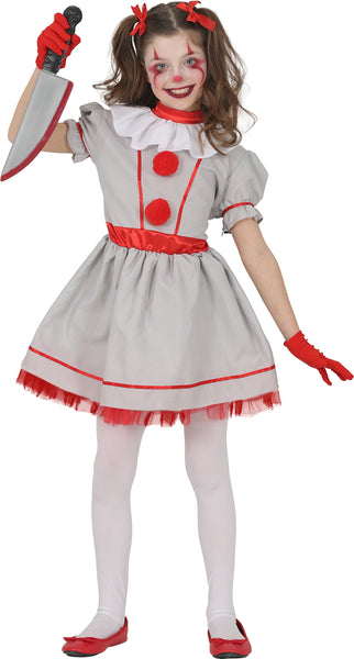 Vintage Clown Girl Costume