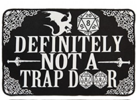 Haunted House Halloween Door Mat (4 Designs)