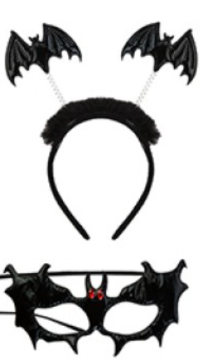Halloween Eye Mask & Boppers Set