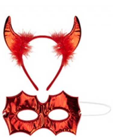 Halloween Eye Mask & Boppers Set