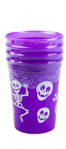 Bright Halloween Cups (4pk)