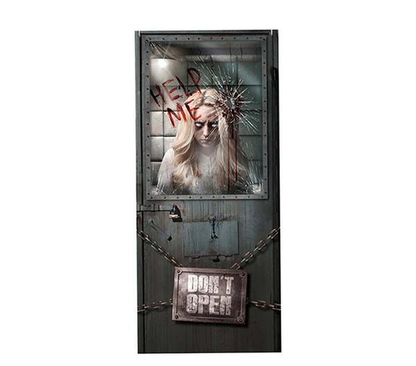 Psychiatric Unit Halloween Door Decoration