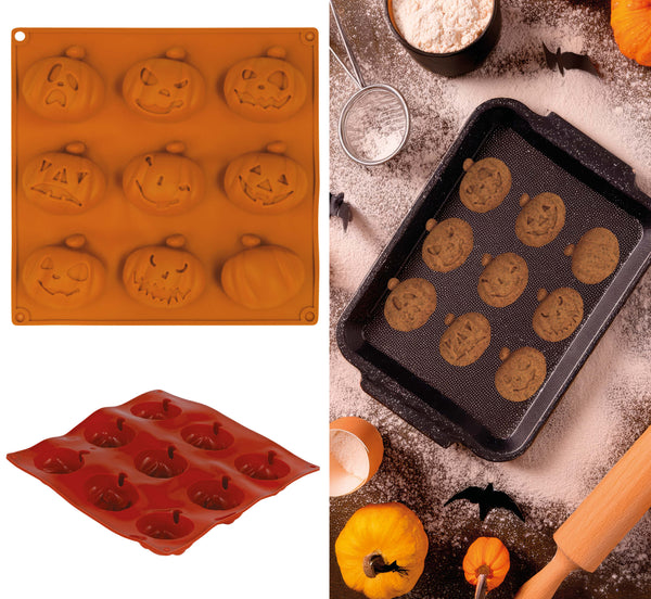 Halloween Pumpkin Cookie Molds