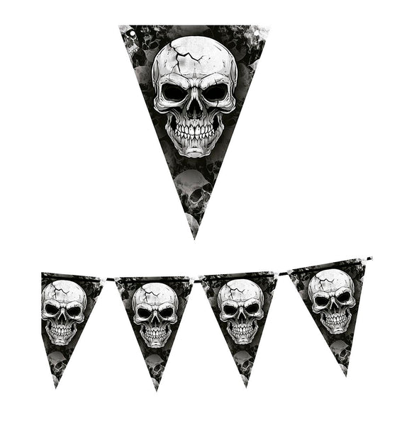 Skull Pennant Bunting