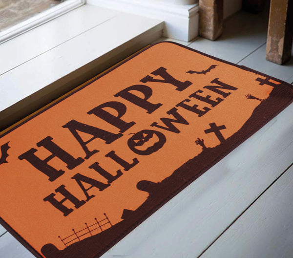 Happy Halloween Door Mat