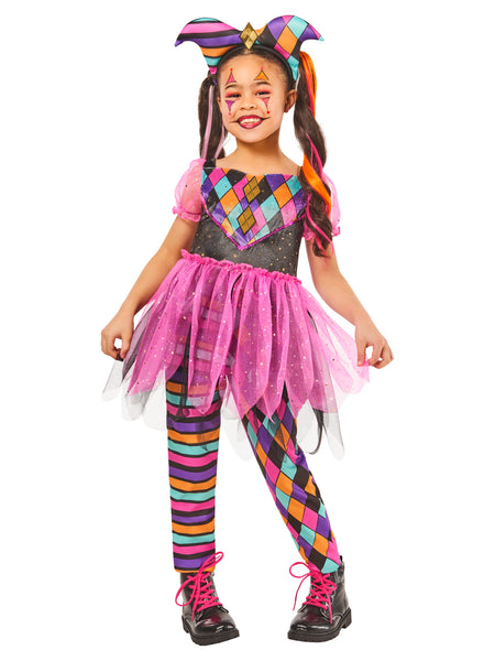 Harlequin Girl Costume