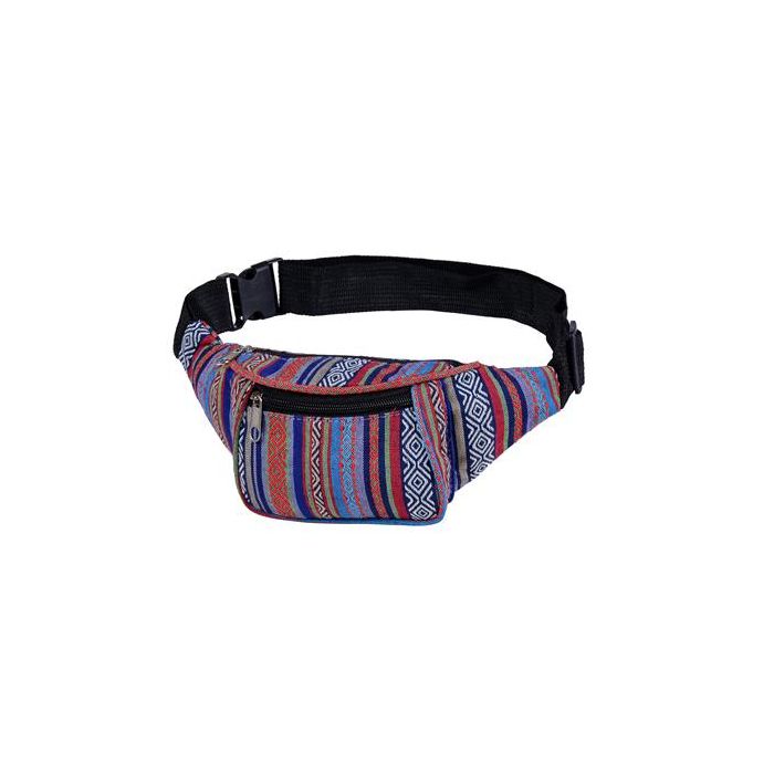 Red & Blue Hippy Bumbag