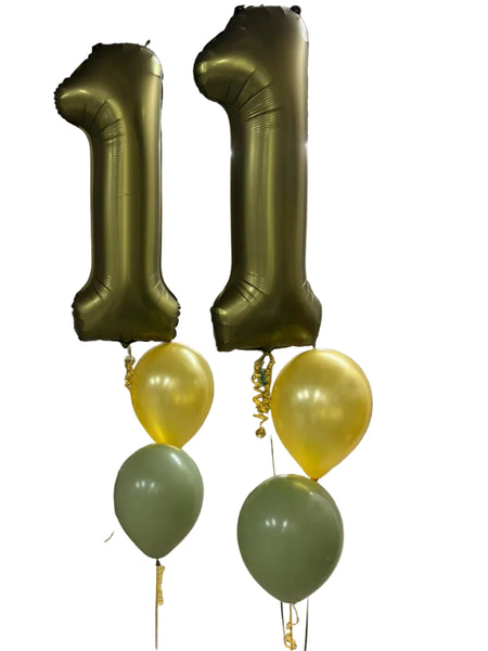 Metallic Gold Latex Balloons