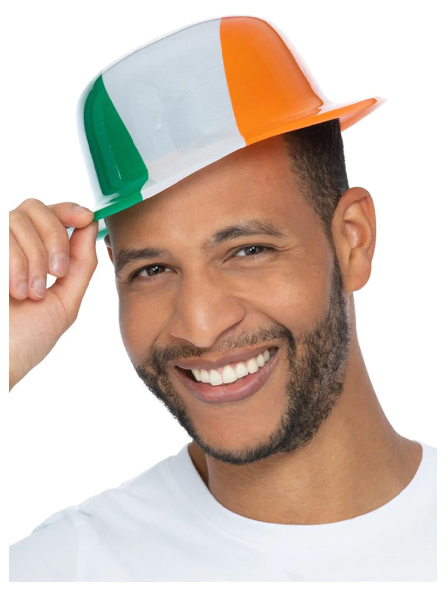 St Paddy's Day Plastic Bowler Hat