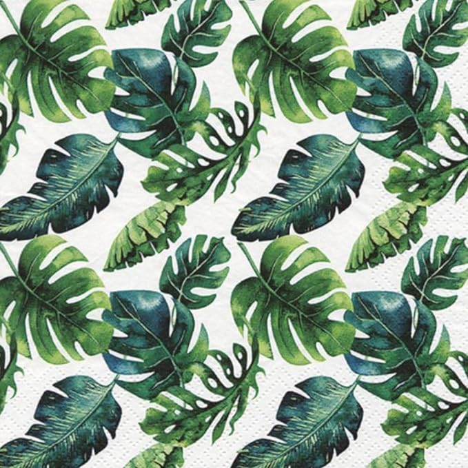 Jungle Leaves Napkins (20pk)