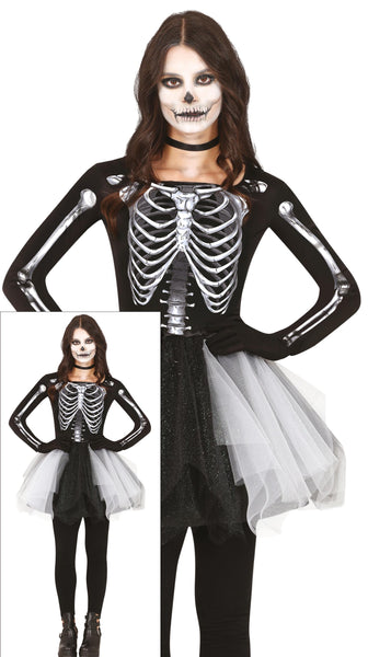 Adult Skeleton Tutu Dress