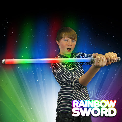 Light-Up Rainbow Sword