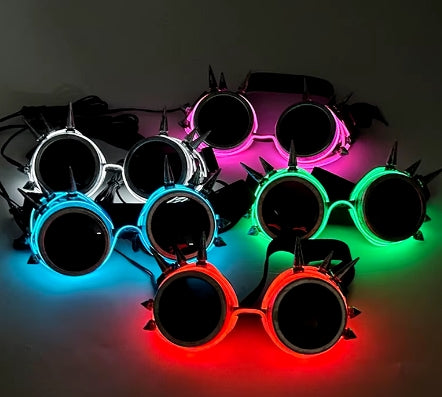 LED Steampunk Goggles