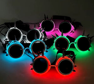 LED Steampunk Goggles