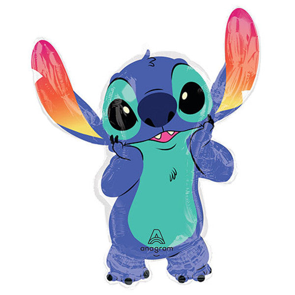 33 Inch Lilo & Stitch Supershape Foil Balloon