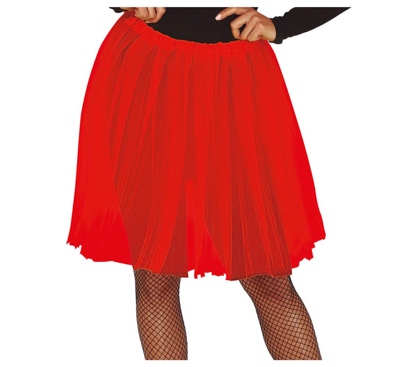 Long Red Tutu