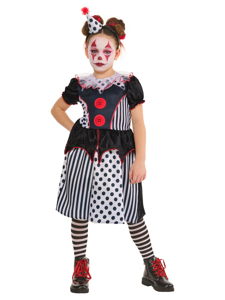 Monochrome Clown Dress