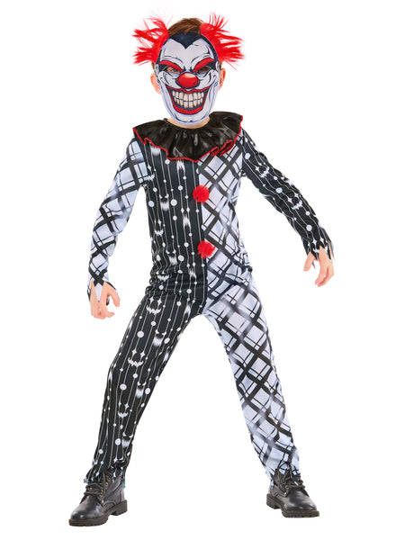 Monochrome Sinister Clown Costume
