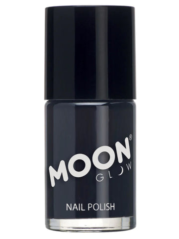 Moon Glow Black UV Nail Polish